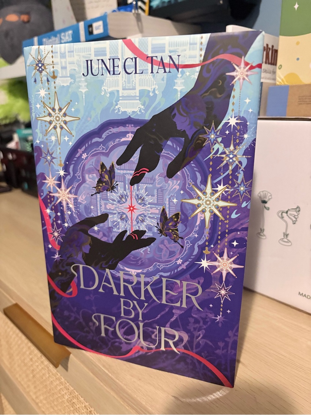 June Cl Tan "Darker by Four" fairyloot special edition with tarot cards